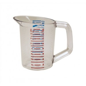 Rubbermaid Commercial Products Bouncer Measuring Cup (1 U.S. pint) RMC4708